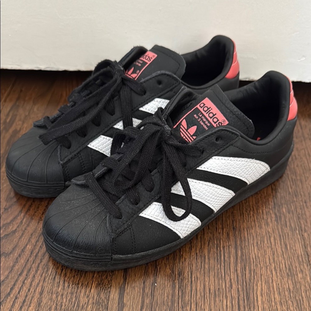 RARE Adidas Black Copenhagen Superstar Sneakers